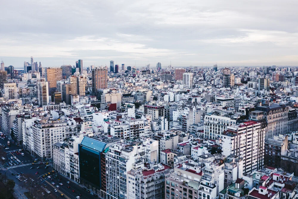 Skyline of Buenos Aires - Fineart photography by Felix Dorn