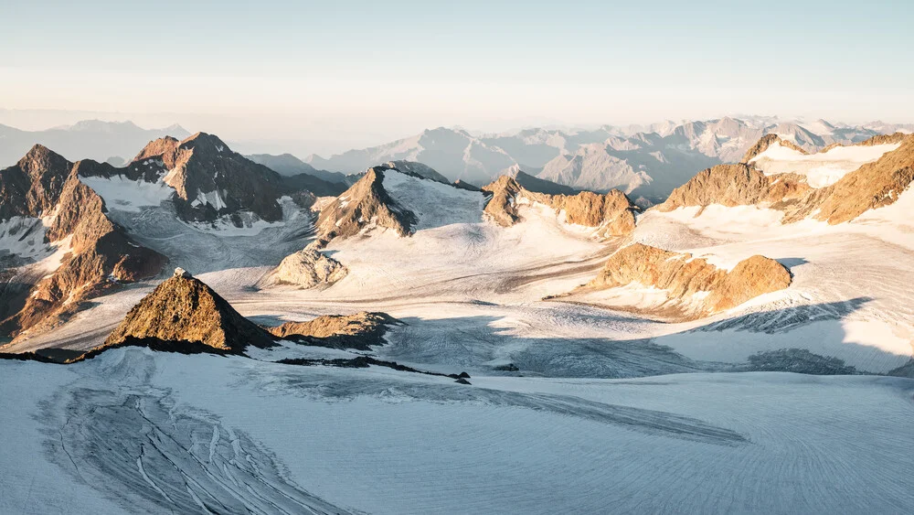 High above the glacier - Fineart photography by Felix Dorn