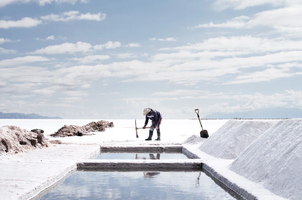 Salz-Arbeiter - fotokunst von Felix Dorn