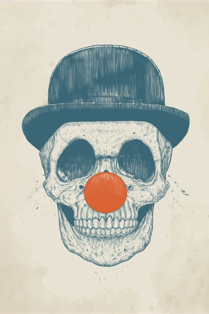 Dead clown - fotokunst von Balazs Solti
