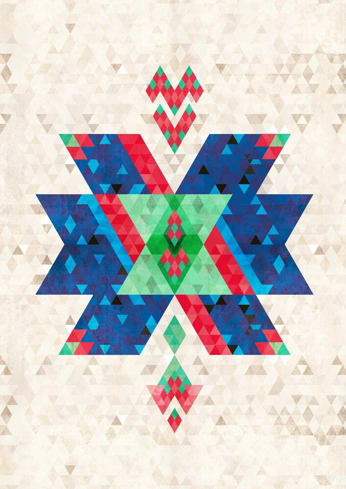 Bohemian Kilim Cross - Fineart photography by Pia Kolle