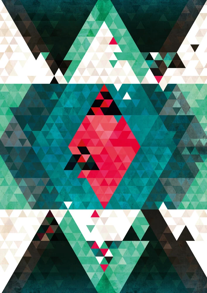 Bohemian Kilim Triangles - Fineart photography by Pia Kolle