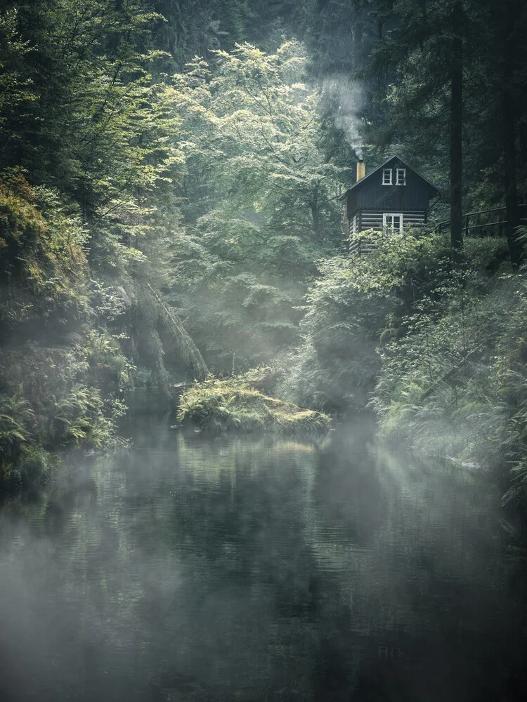 Foggy Gorge - Fineart photography by Sonja Lautner