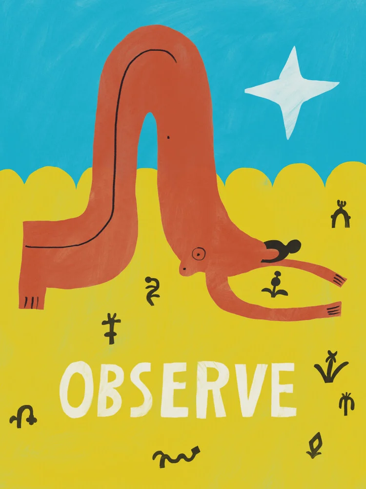 Observe Nature - fotokunst von Aley Wild