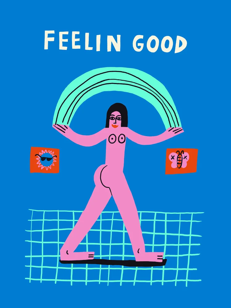 Feelin Good - fotokunst von Aley Wild