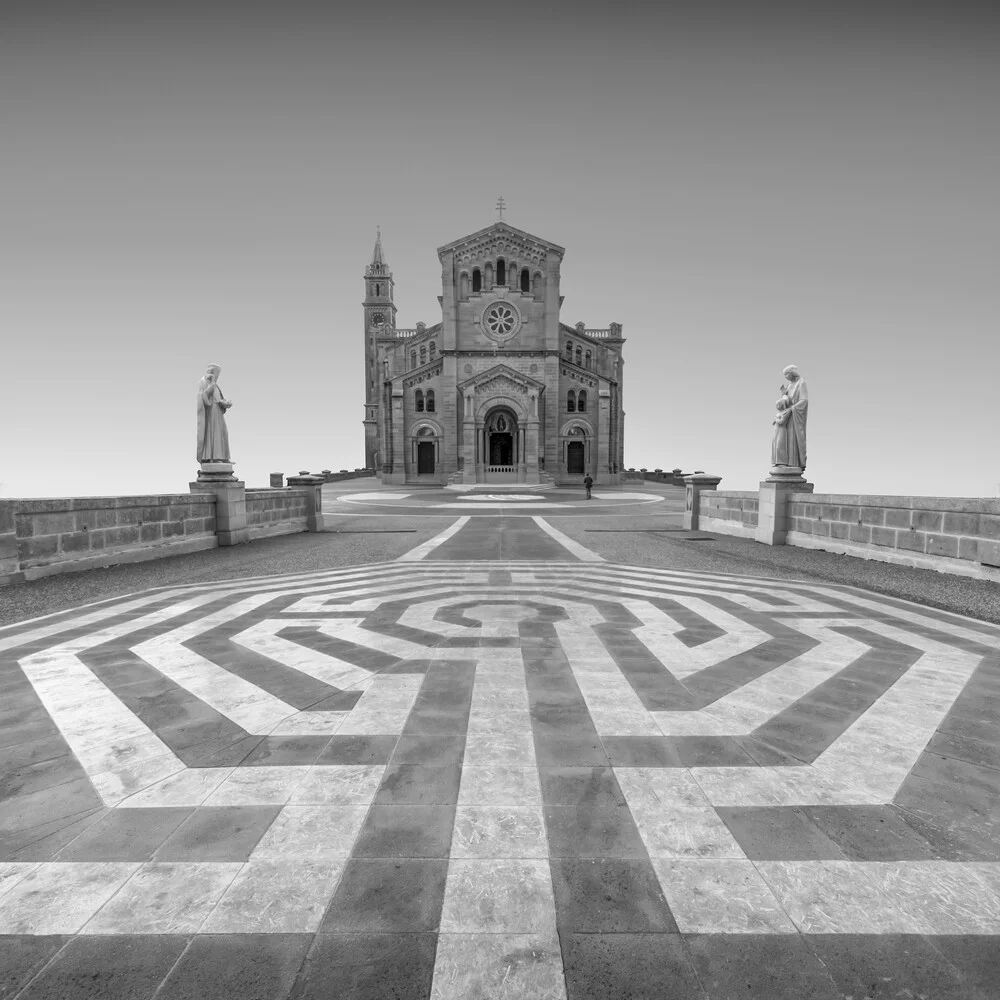 Kirche von Ta' Pinu - fotokunst von Christian Janik