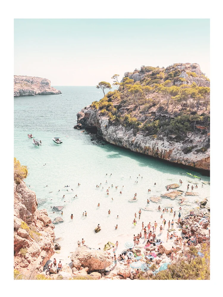 Mantika Mallorca bay - fotokunst von Christina Wolff