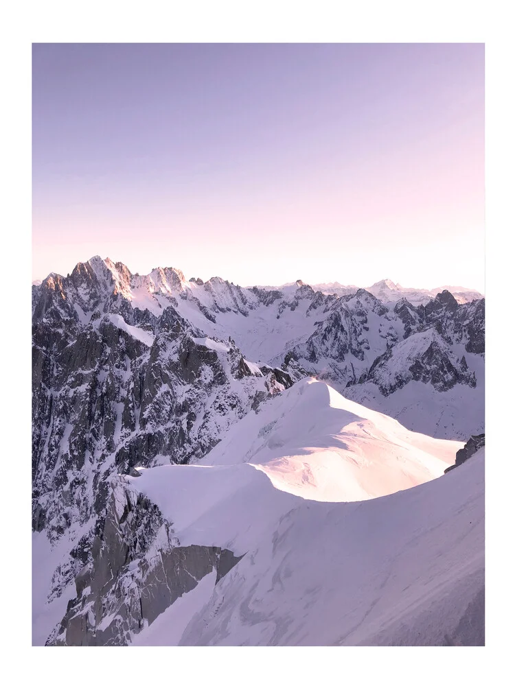 Mantika Mont Blanc - fotokunst von Christina Wolff