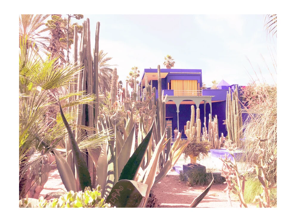 Mantika Jardin de Majorelle - fotokunst von Christina Wolff