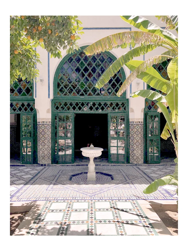 Mantika Palace Marrakesch - fotokunst von Christina Wolff