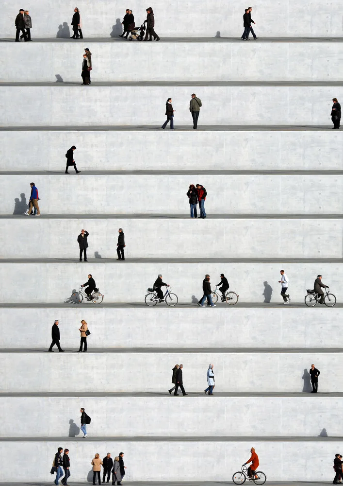 Wall People Detail 19 - Fineart photography by Eka Sharashidze