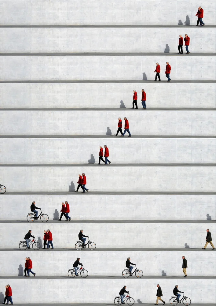 Wall People Detail 20  - Fineart photography by Eka Sharashidze