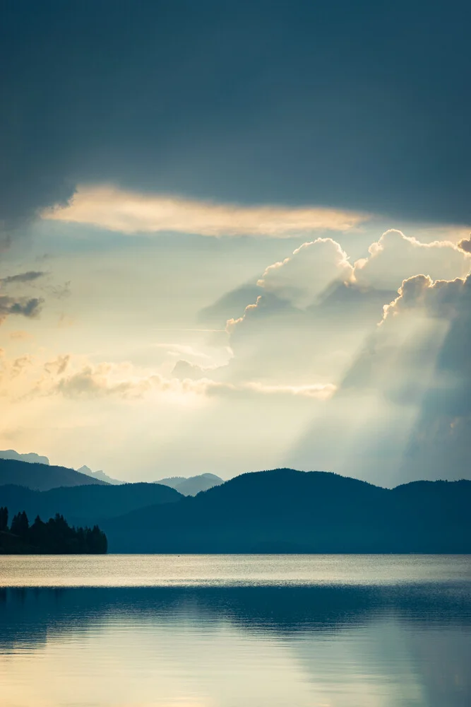 Walchensee im Licht - fotokunst von Martin Wasilewski