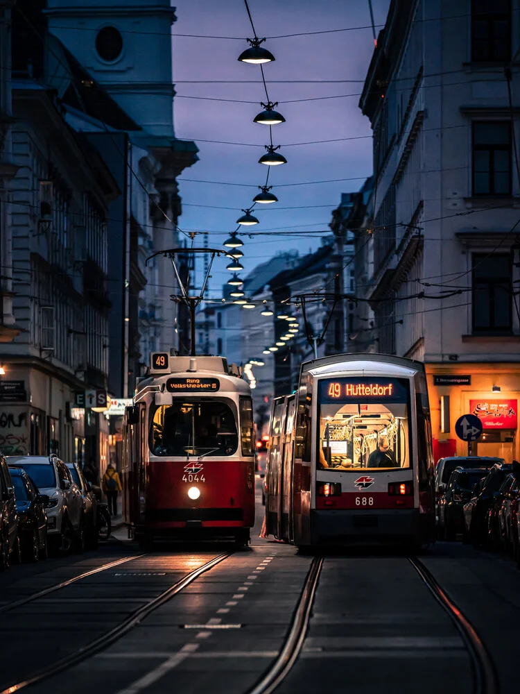 old vs. new - fotokunst von Dimitri Luft