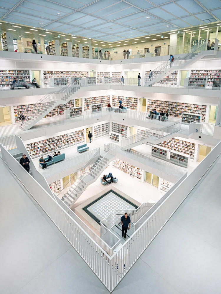 Library - fotokunst von Dimitri Luft