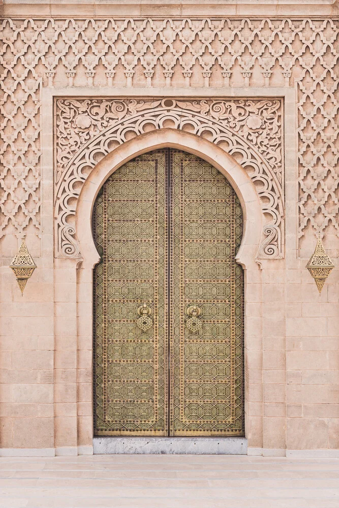 Moroccan door - Fineart photography by Kathrin Pienaar
