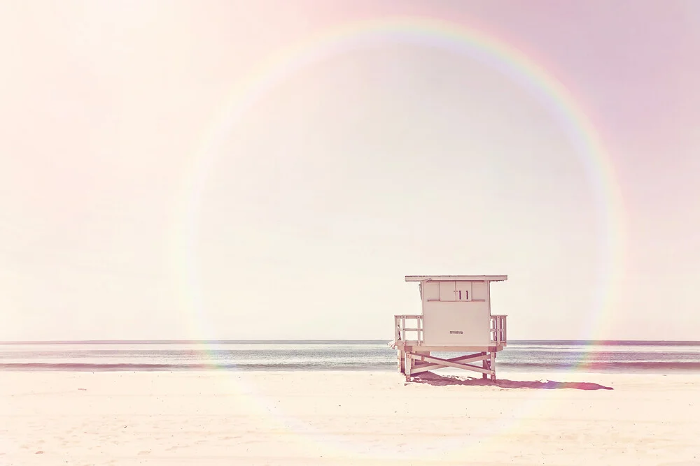 Beach Hut - Fineart photography by Kathrin Pienaar