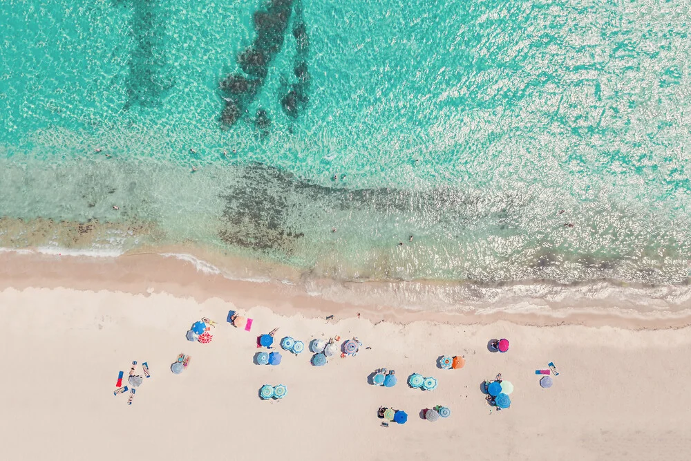 Summer beach - fotokunst von Kathrin Pienaar