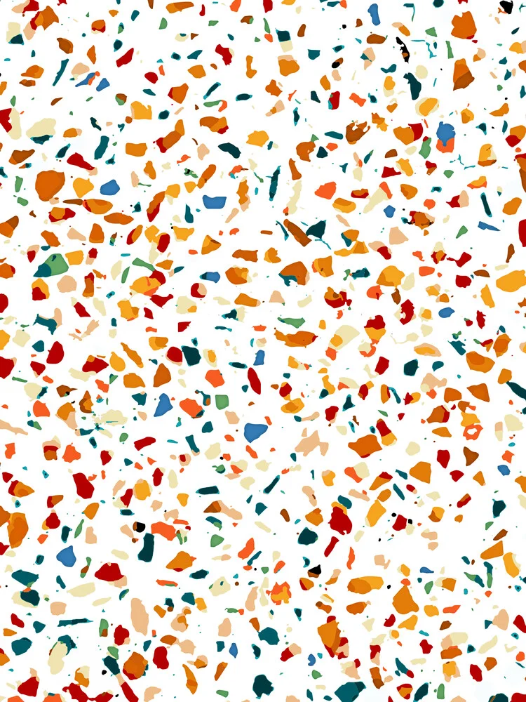 Tan Terrazzo - fotokunst von Uma Gokhale