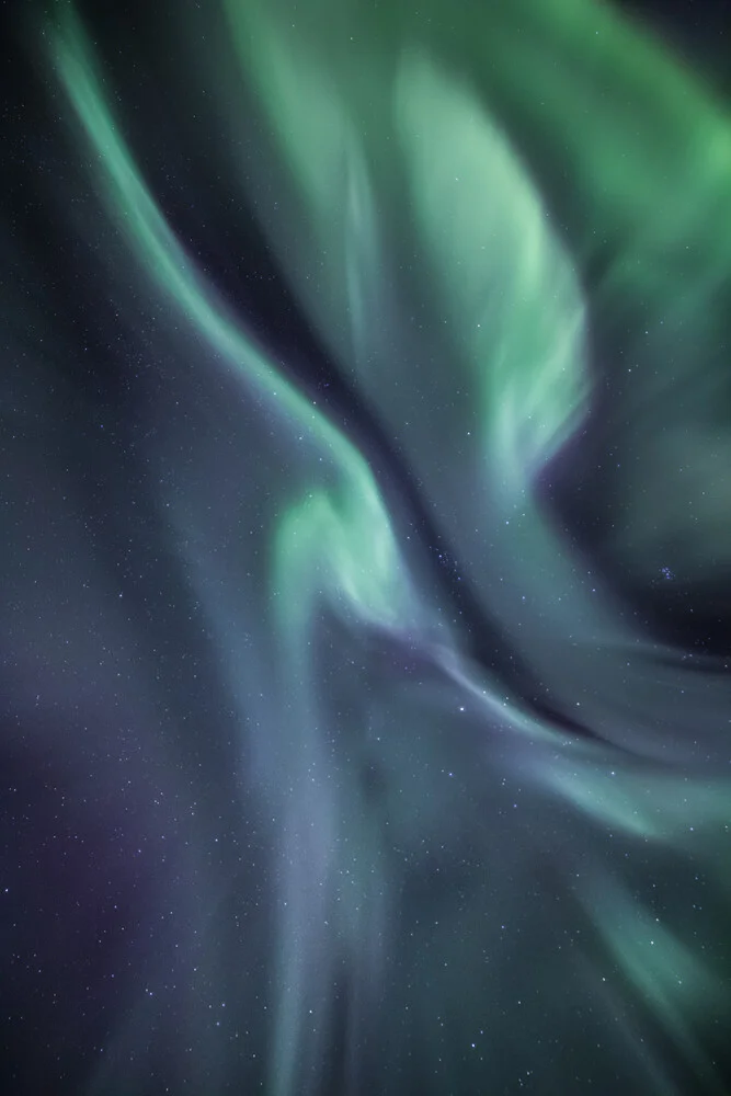 Nordlichthimmel - fotokunst von Sebastian Worm