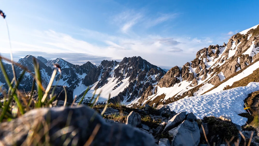 colorful mountains - fotokunst von Clemens Bartl