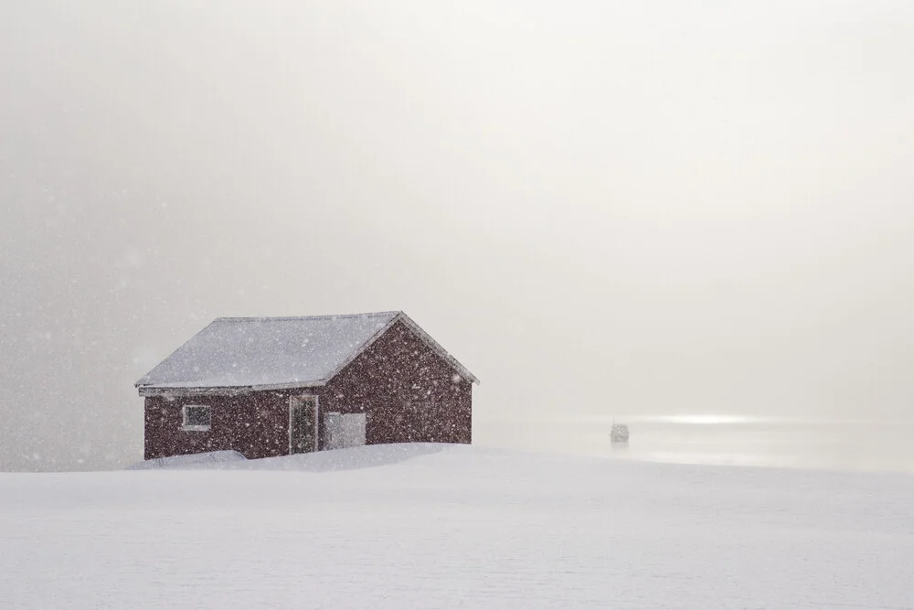 Schneegeflüster - fotokunst von Victoria Knobloch