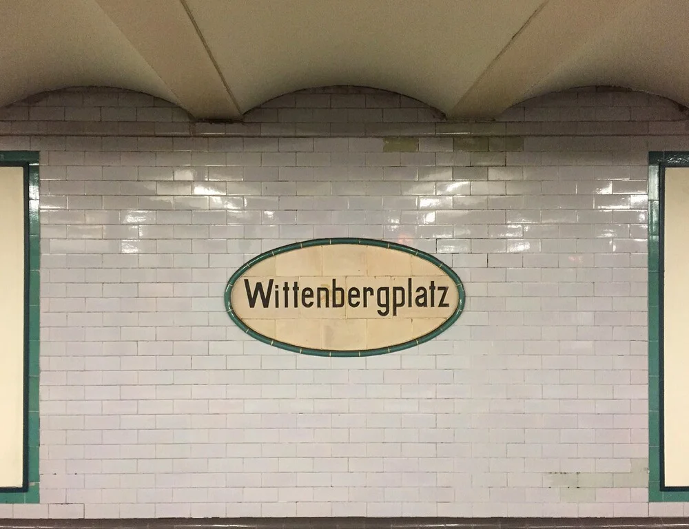 U-Bahnhof Wittenbergplatz - fotokunst von Claudio Galamini