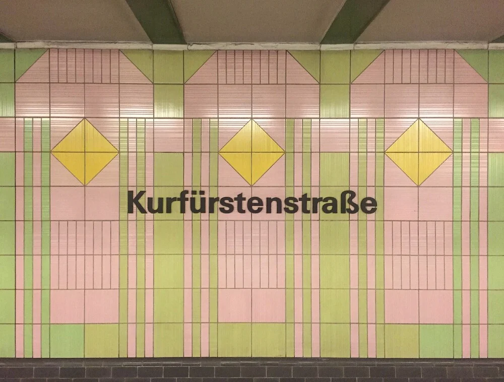 Kurfürstenstraße, Germany – wall art by Claudio Galamini as Poster or Acrylic Glass Print