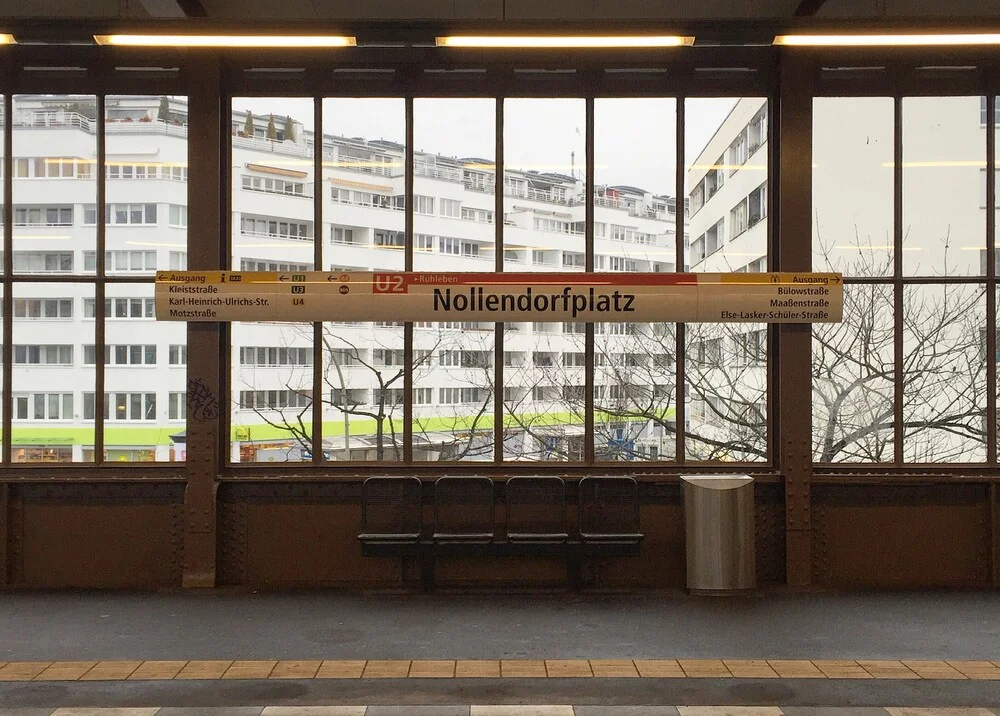 U-Bahnhof Nollendorfplatz - U1 - fotokunst von Claudio Galamini