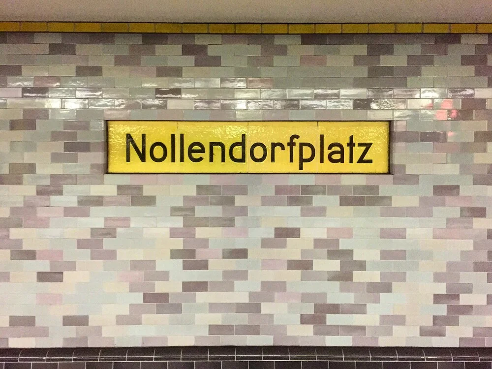 U-Bahnhof Nollendorfplatz - fotokunst von Claudio Galamini