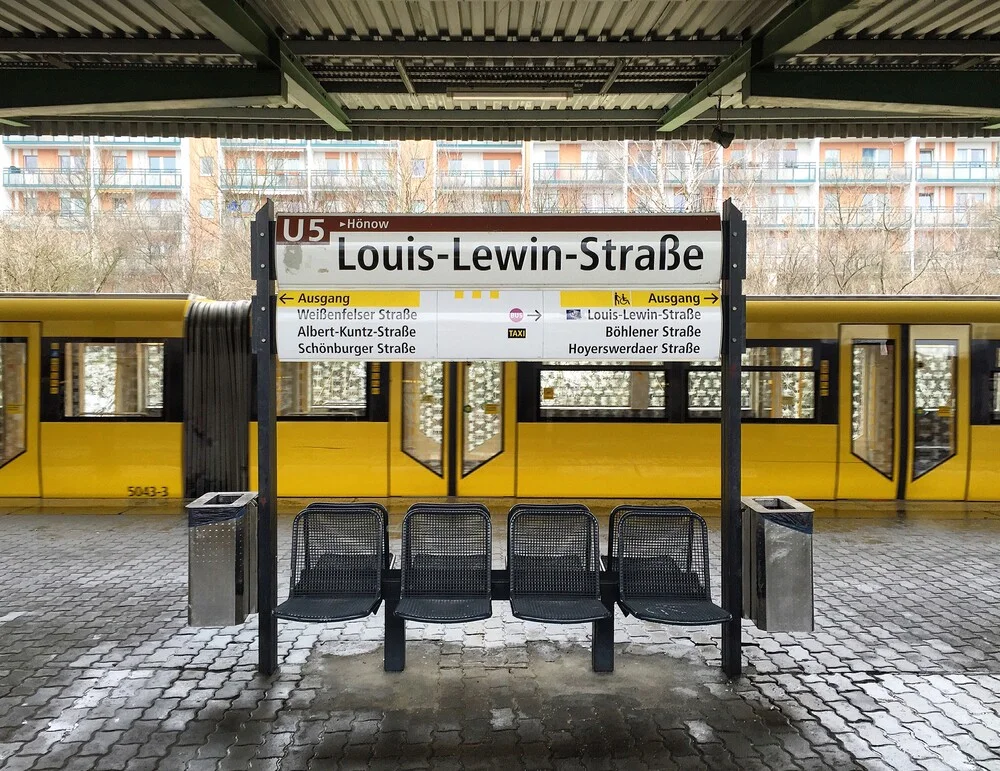 U-Bahnhof Louis-Lewin-Straße - fotokunst von Claudio Galamini