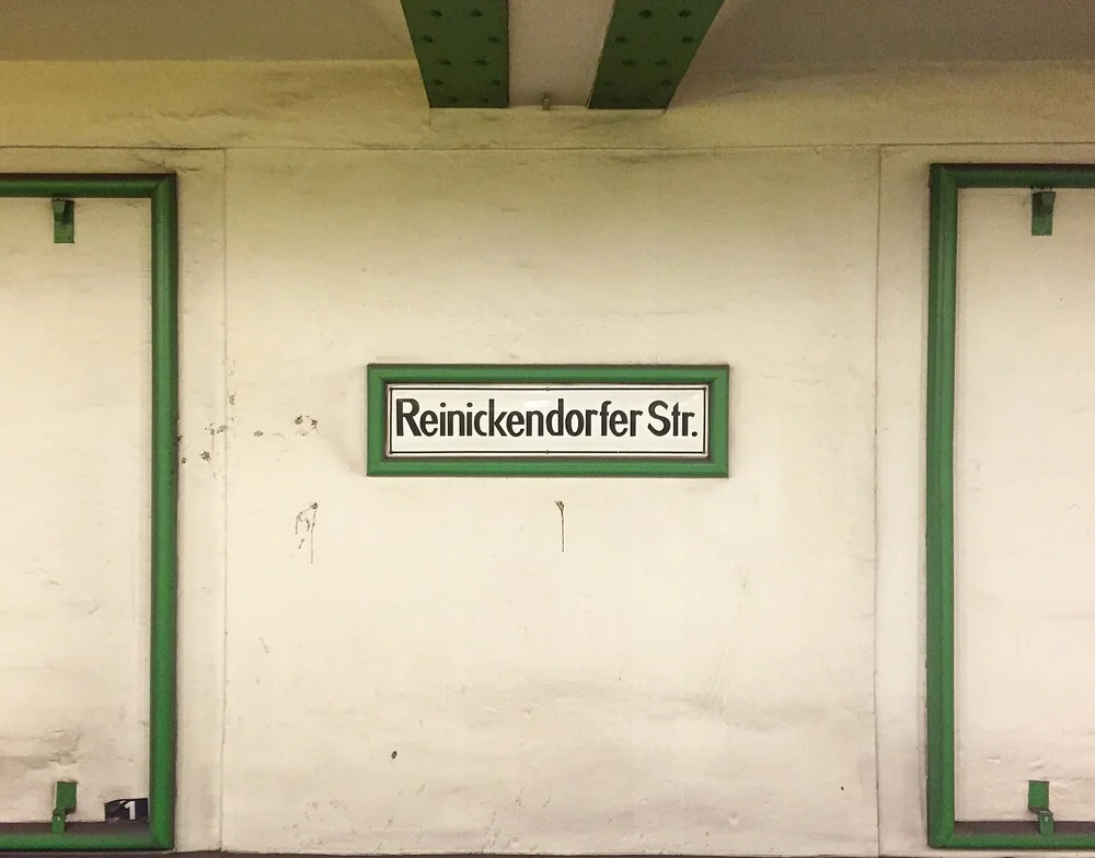 U-Bahnhof Reinickendorfer Str. - fotokunst von Claudio Galamini
