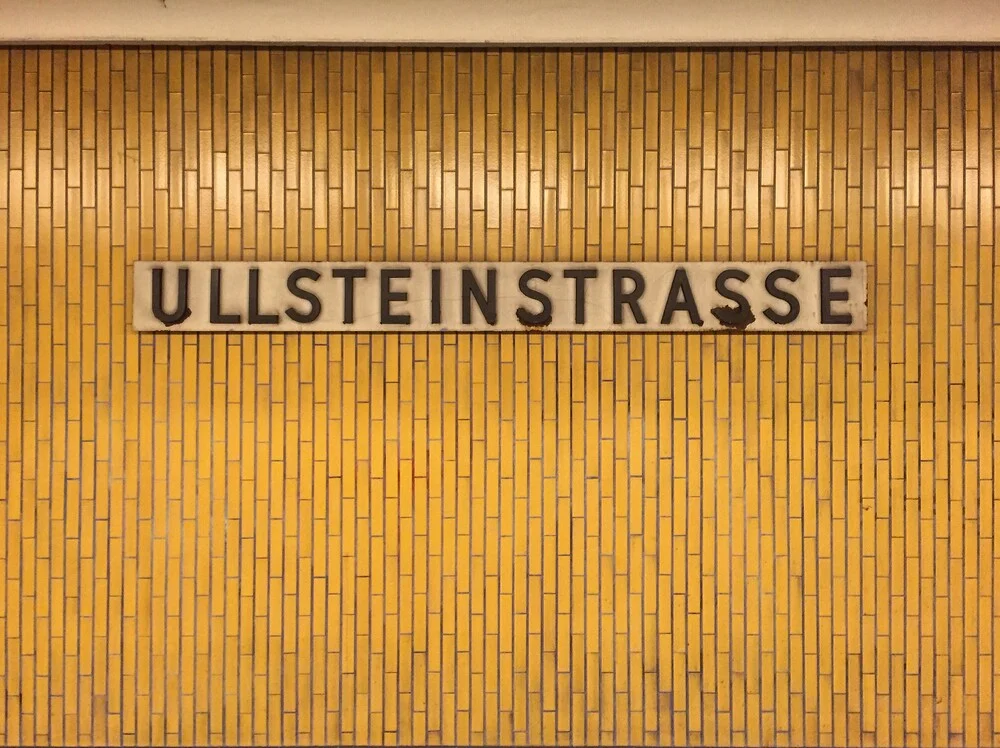 U-Bahnhof Ullsteinstrasse - fotokunst von Claudio Galamini