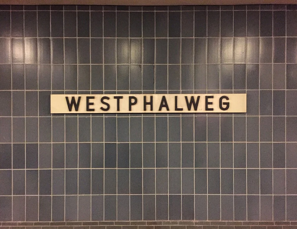 Westphalweg, Germany – wall art by Claudio Galamini as Poster or Acrylic Glass Print