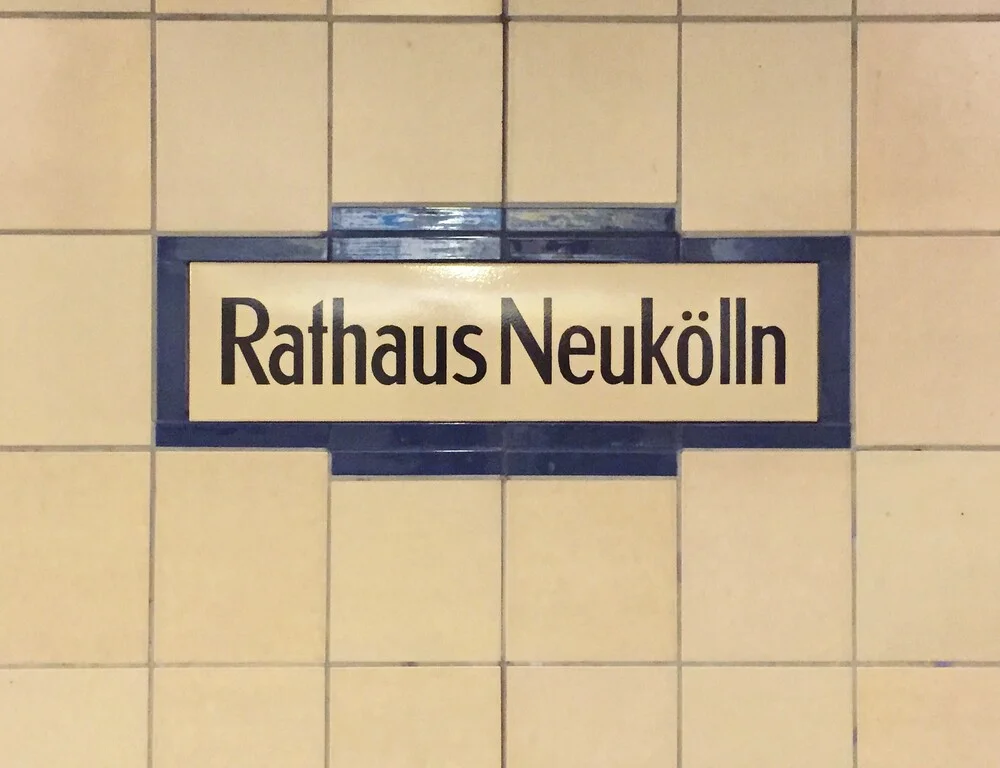 U-Bahnhof Rathaus Neukölln - fotokunst von Claudio Galamini