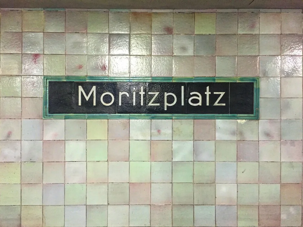 U-Bahnhof Moritzplatz - fotokunst von Claudio Galamini