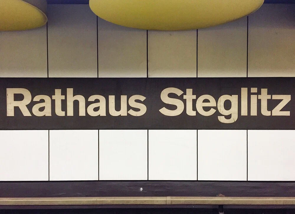 U-Bahnhof Rathaus Steglitz - fotokunst von Claudio Galamini
