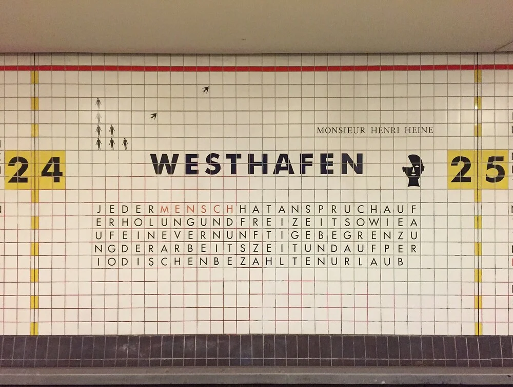 Westhafen, Germany – wall art by Claudio Galamini as Poster or Acrylic Glass Print