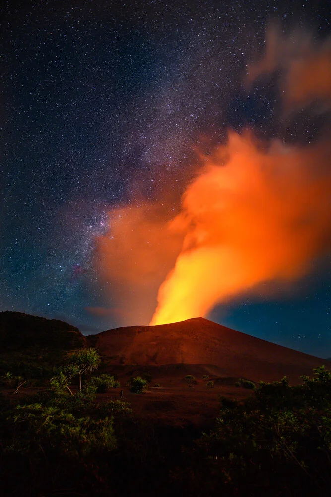 Eruption - fotokunst von Kristof Göttling