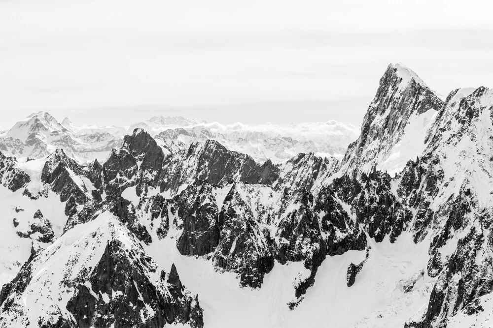 Grandes Jorasses - Fineart photography by Julian Bückers