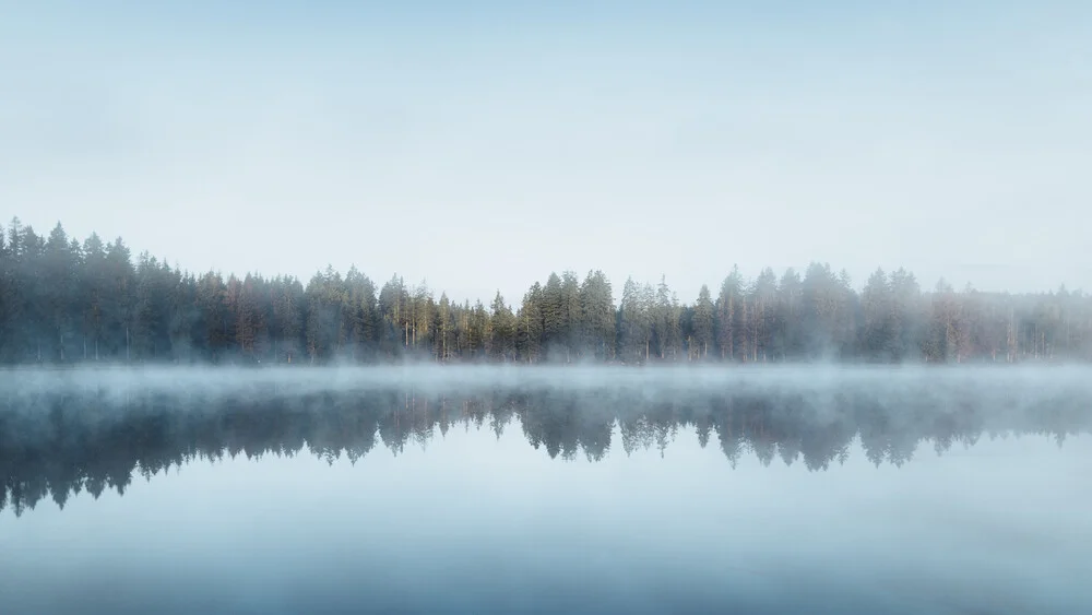 Blue Morning - fotokunst von Maximilian Fischer