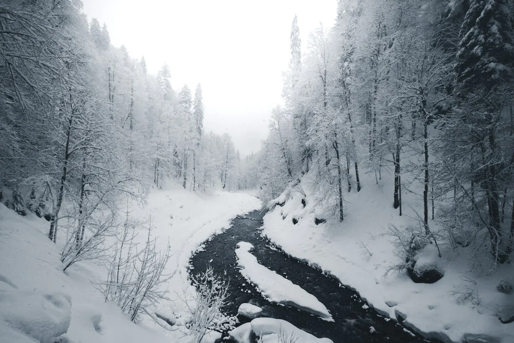 Winter in Bavaria - fotokunst von Philipp Pablitschko