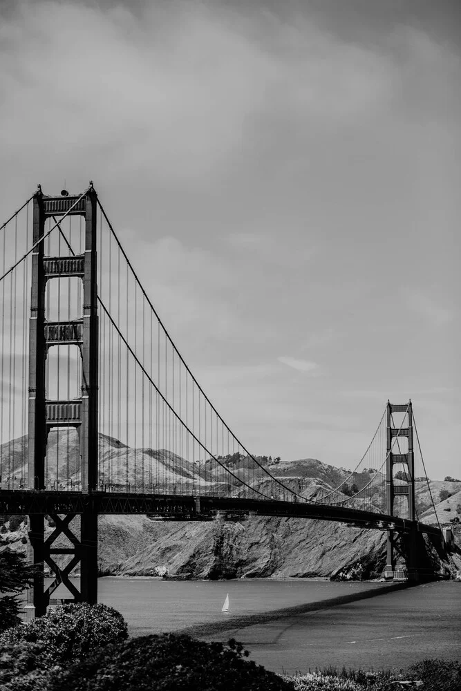 GOLDEN GATE BRIDGE - fotokunst von Jasmin Hertrich