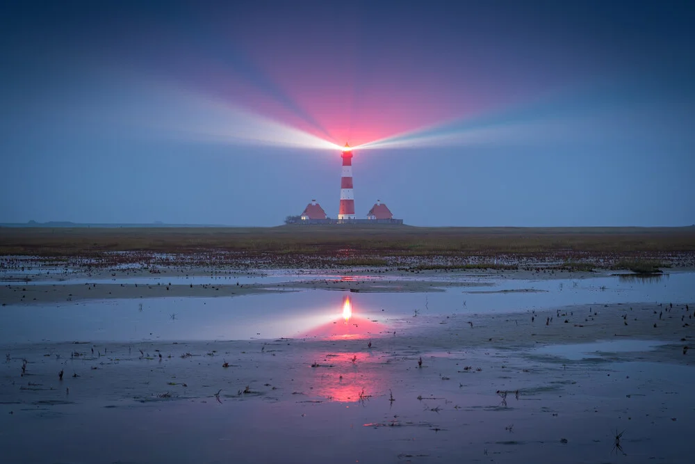 Lighthouse in the mirror - Fineart photography by Martin Wasilewski