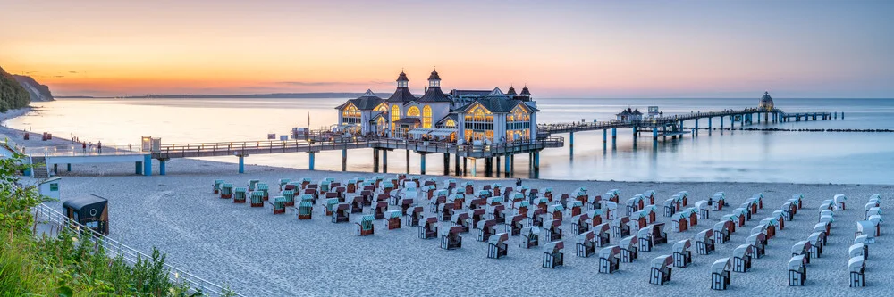 Seebrücke Sellin auf Rügen - fotokunst von Jan Becke