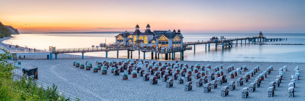 Jan Becke Fotokunst - 'Seebrücke Sellin auf der Insel Rügen'