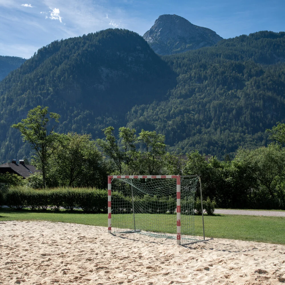 Sand, Wald und Dachstein - fotokunst von Franz Sussbauer