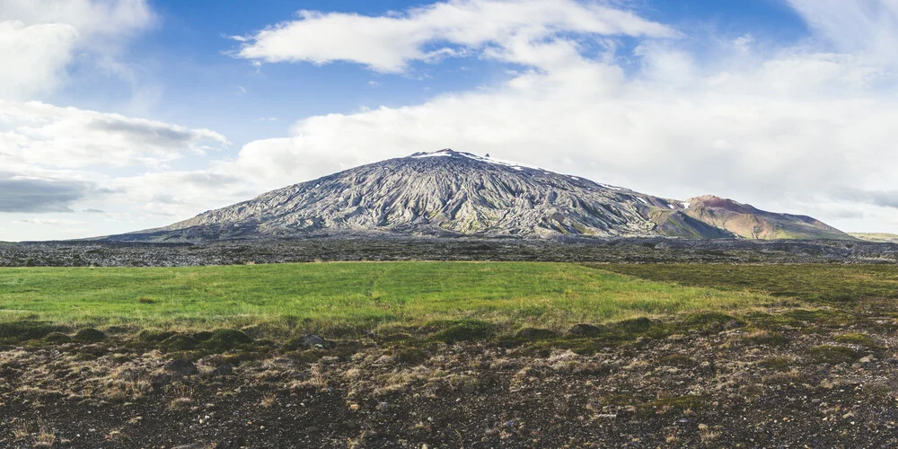 Snæfellsjökull Volcano - fotokunst von Lars Brauer