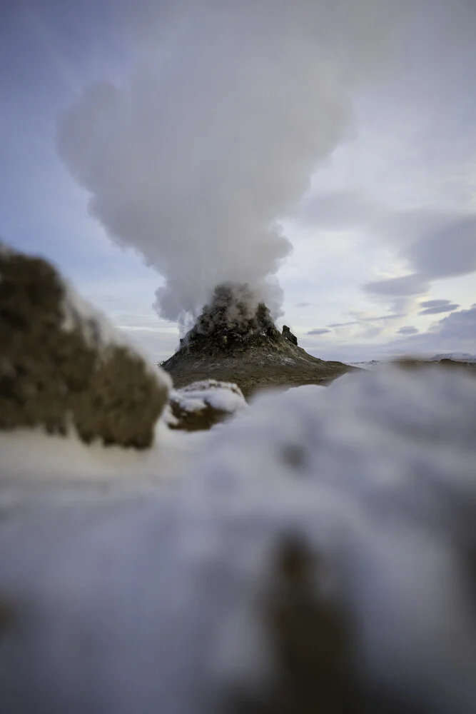 Little Volcano - fotokunst von Max Saeling