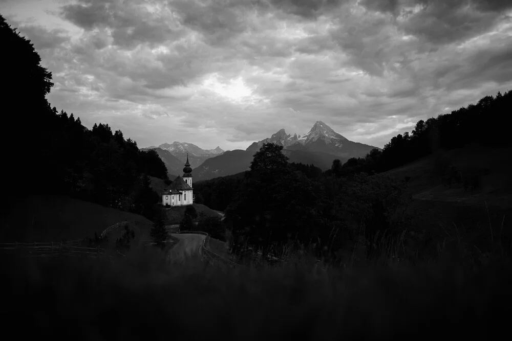 Watzmann in Sicht - fotokunst von Max Saeling